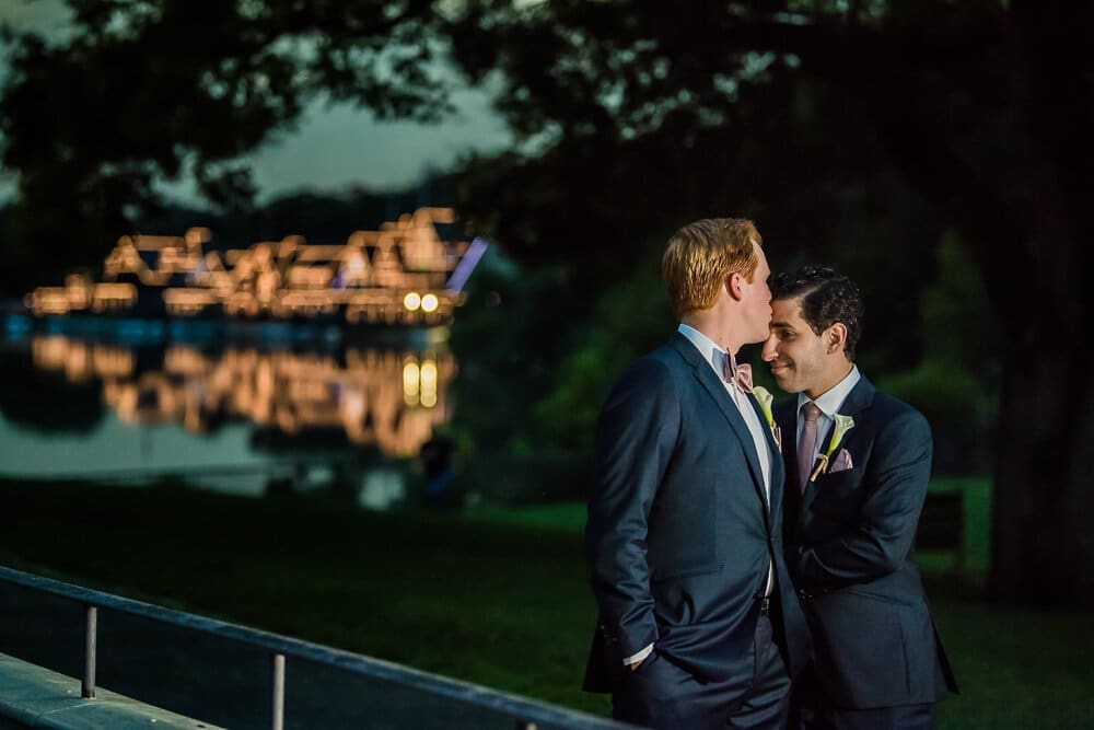 Water Works wasnt just the name of the Philadelphia venue for this emotional ceremony