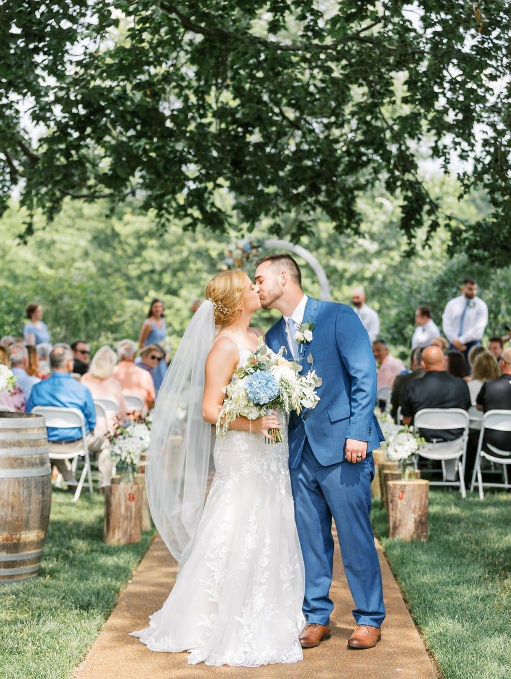 Brenna and Jordan's Enchanting Barn Wedding at Pinehall at Eisler Farms