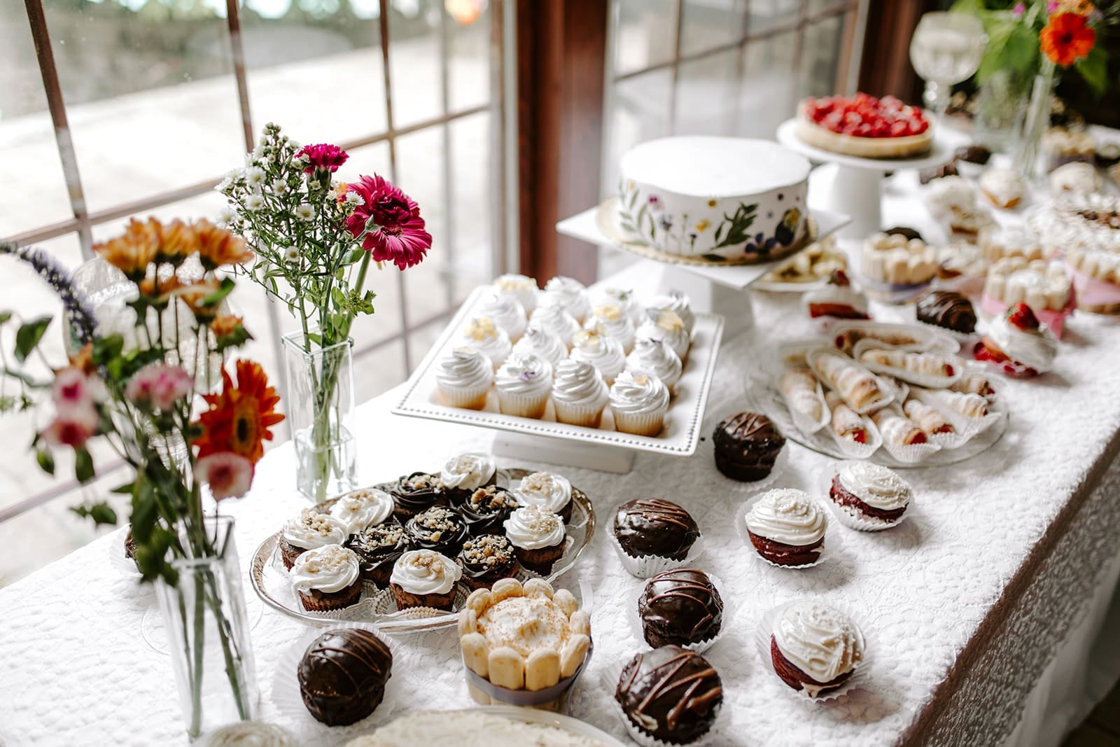 A Colorful Wildflower Themed Bridal Shower