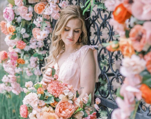 Peach Fuzz: Color of The Year Bridal Inspiration