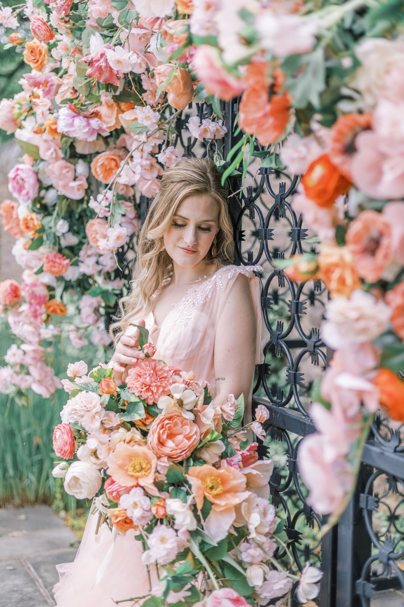 Peach Fuzz: Color of The Year Bridal Inspiration